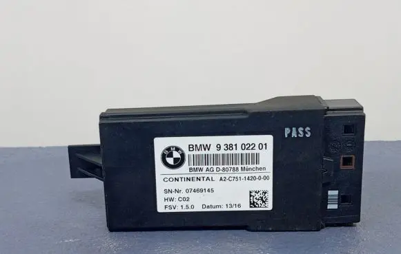 BMW 7 G11 G12 Other control units/modules 9381022