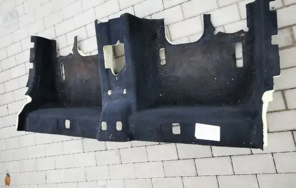 BMW 6 F12 F13 Rear floor carpet liner 7286209