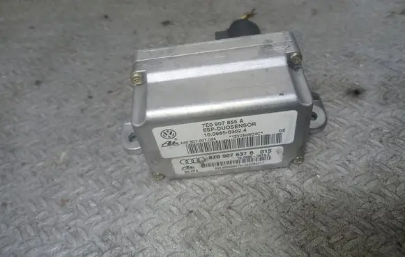 Audi A2 ESP acceleration yaw rate sensor 7E0907655A 8Z0907637B