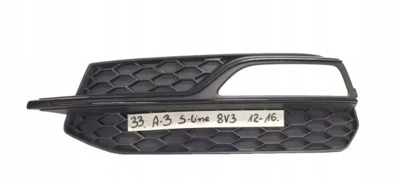 Audi A3 S3 8V Front bumper lower grill