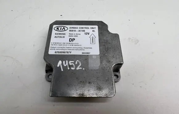 KIA Sorento Airbag control unit/module 959103E100 5WK43062 62S0099797Y