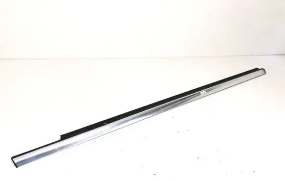 Front door glass trim molding