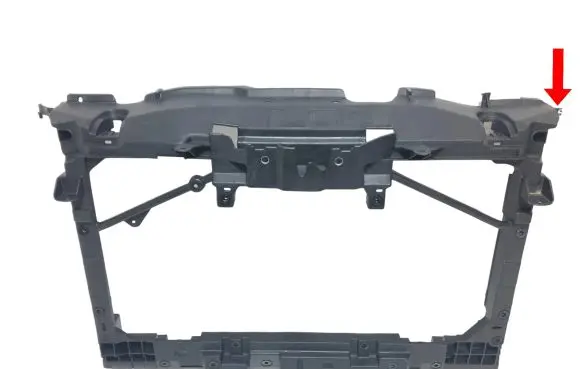 Mazda 6 Radiator support slam panel bracket GS1D53110A REPLACEMENT TAIWAN
