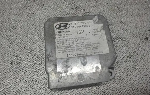 Hyundai Accent Airbag control unit/module 9591025400 30S0024637A