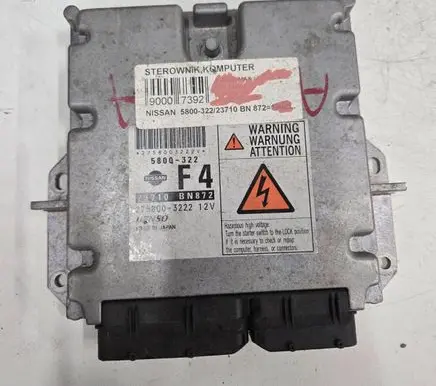 Nissan Micra Engine control unit/module 2758003222 5800322 23710BN872