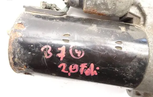 Volkswagen PASSAT B7 Starter motor 02M911024C 18122011 0001153009