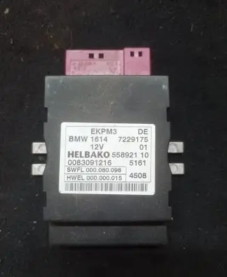 BMW 7 F01 F02 F03 F04 Fuel injection pump control unit/module 7229175