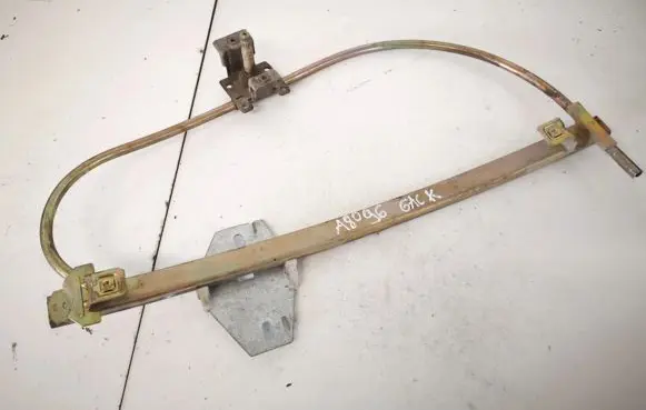 Sliding door window regulator with motor