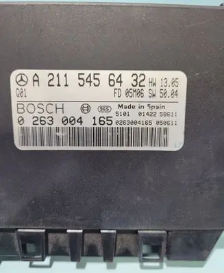 Mercedes-Benz E W211 Parking PDC control unit/module A2115456432 0263004165