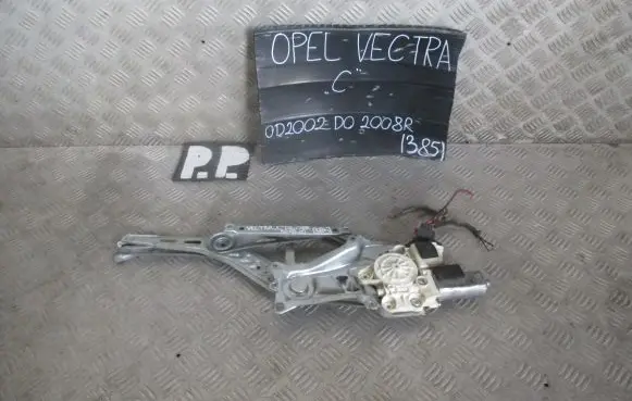 Opel Vectra C Front window lifting mechanism without motor 106155102
