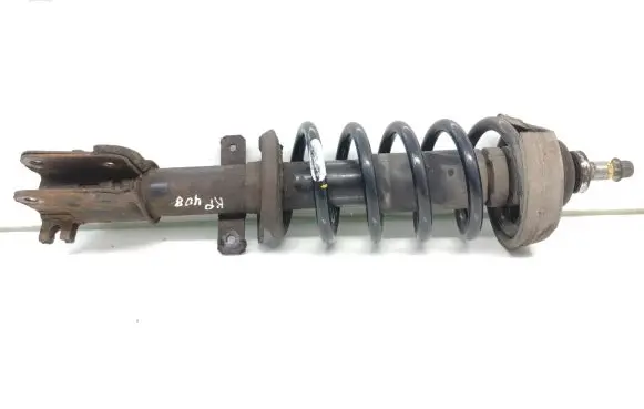 Front shock absorber with coil spring