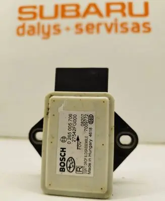 Subaru Forester SH ESP acceleration yaw rate sensor 0265005706 7008272