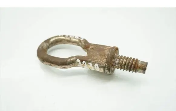Towing hook eye