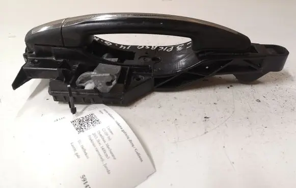 Citroen C3 Rear door exterior handle 9672961180