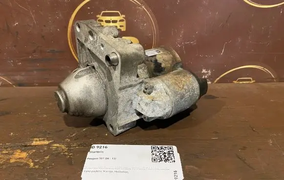 Peugeot 207 Starter motor 755001780