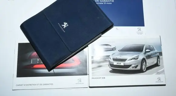 Peugeot 308 Owners service history hand book 