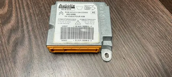Citroen Berlingo Airbag control unit/module 9653190880 603602500