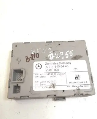 Mercedes-Benz E W211 Gateway control module A2115408445