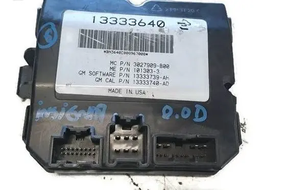 Opel Insignia A Tailgate/trunk control unit/module 13333640 3027909B00 13333739
