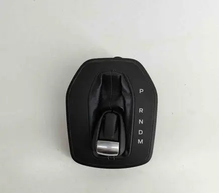 Gear lever shifter trim leather/knob