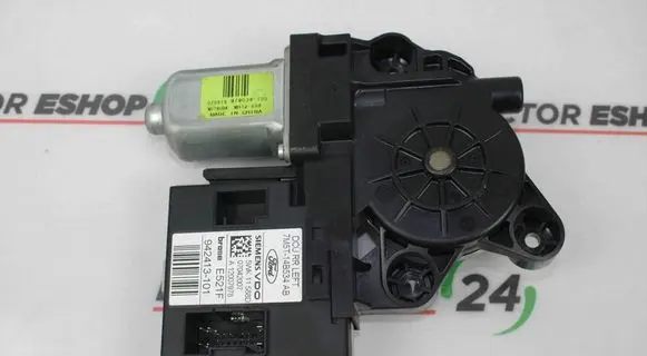 Ford C-MAX I Rear door window regulator motor 7M5T14B534AB 7M5T14B534
