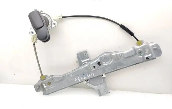 Rear door manual window regulator