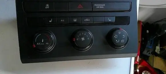 Seat Leon (5F) Climate control/heater control trim 5F0907426L 5HB01117423