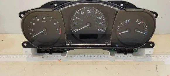 Jaguar XJ X308 Speedometer (instrument cluster) LNC4300AH MPH