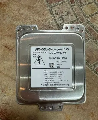 Mercedes-Benz E W211 Headlight ballast module Xenon 5DC00906000 175021003141AJ A2118705585