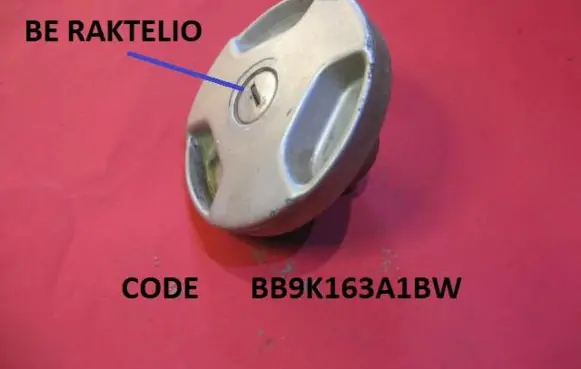 Ford Sierra Fuel tank filler cap BB9K163A1BW
