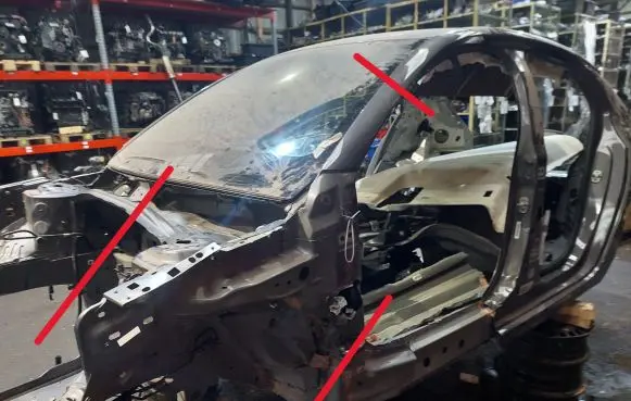 Opel Corsa F Front quarter panel 