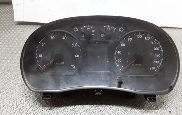 Volkswagen Polo IV 9N3 Speedometer (instrument cluster) 6Q0920803S