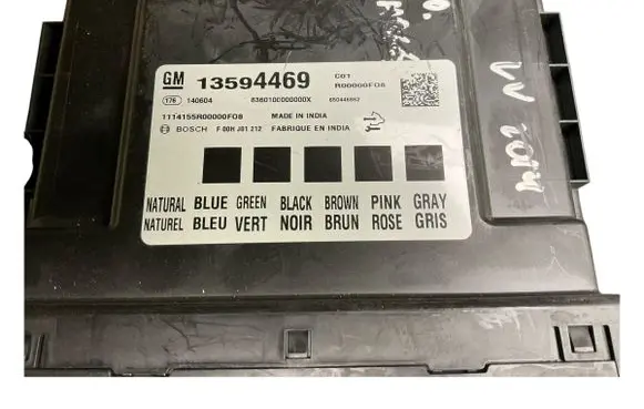 Opel Mokka Engine control unit/module 13594469