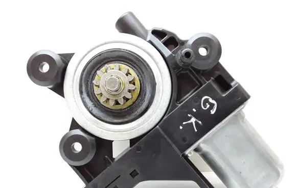 Rear door window regulator motor