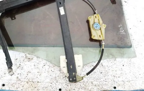 Audi A6 S6 C6 4F Sliding door window regulator with motor 4f0839461b
