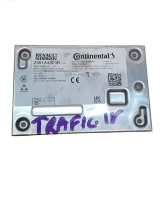 Renault Trafic III (X82) GPS navigation control unit/module 2591A4805R