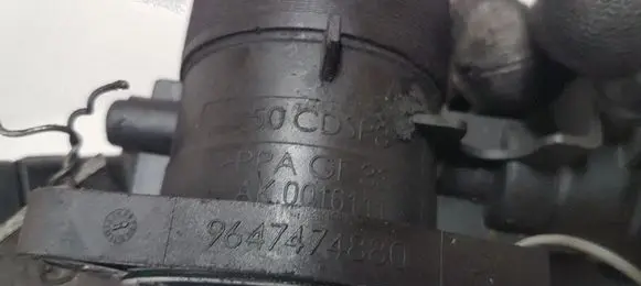 Peugeot 407 Throttle valve