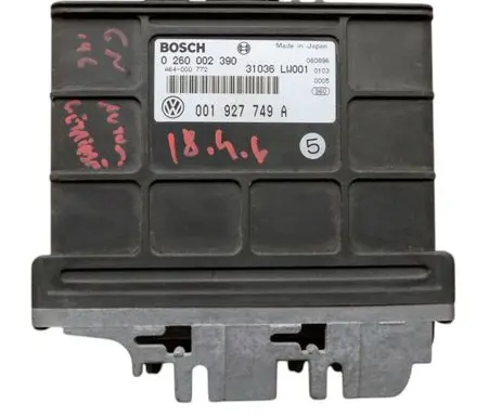 Volkswagen Polo III 6N 6N2 6NF Engine control unit/module 001927749A