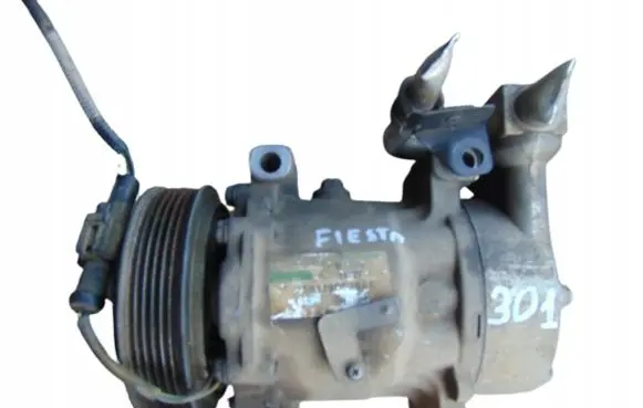 Ford Fiesta Air conditioning (A/C) compressor (pump) 2S6119D629AE