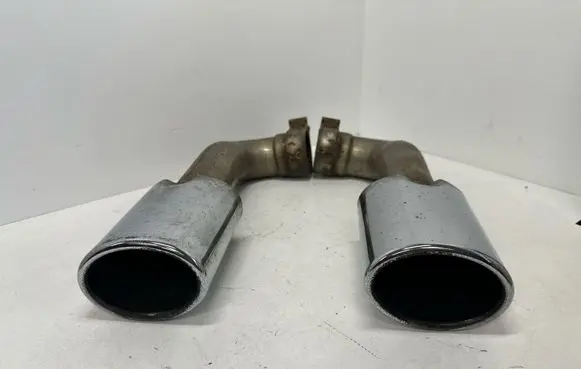 Volkswagen Touareg II Muffler/silencer 7P6253682H 7P6253681H