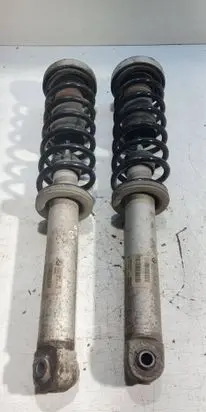 BMW 5 E60 E61 Rear shock absorber with coil spring 6766605