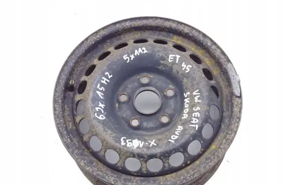 Seat Toledo III (5P) R15 steel rim 