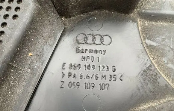 Audi A6 S6 C5 4B Timing belt guard (cover) 059109123G