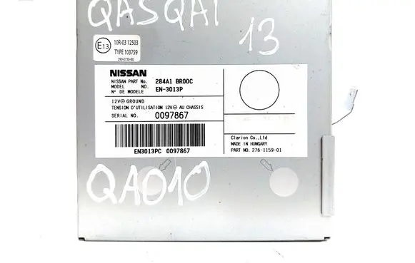 Nissan Qashqai Camera control unit module 284A1BR00C