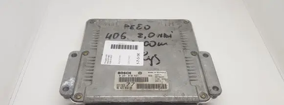 Peugeot 406 Engine control unit/module 0281010627 9642301880