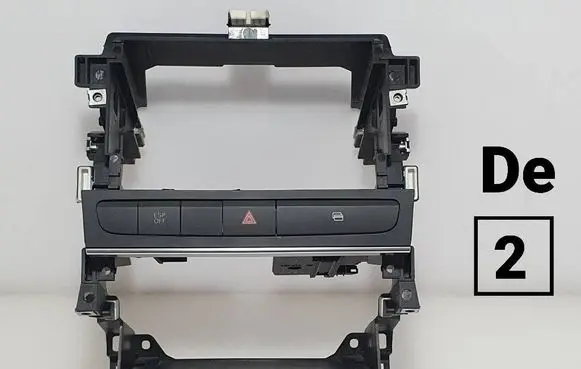 Audi A3 S3 8P Radio/GPS head unit trim 8P0858005D 8P0858005