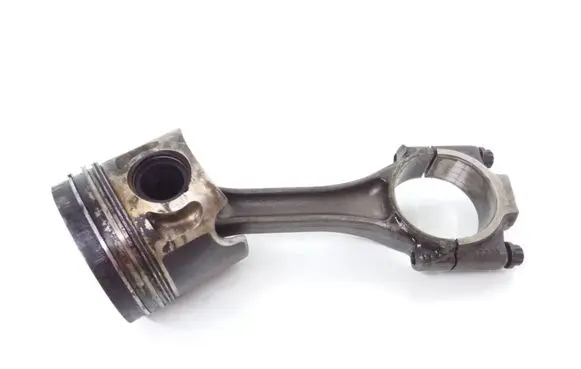 Piston with connecting rod
