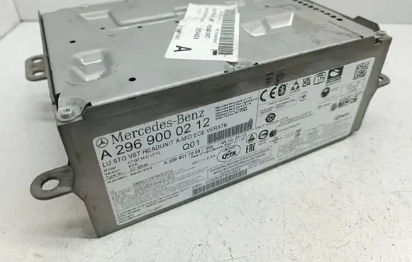 Mercedes-Benz EQS X296 Radio/CD/DVD/GPS head unit A2969000212