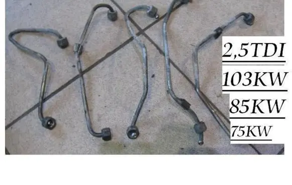Audi 100 S4 C4 Fuel injector supply line/pipe 25TDI85KW103KW