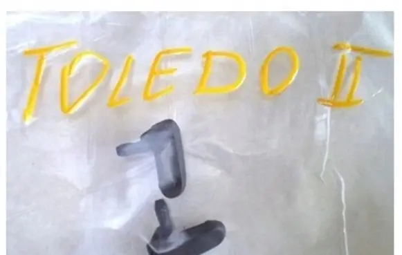 Seat Toledo II (1M) Windshield washer spray nozzle 